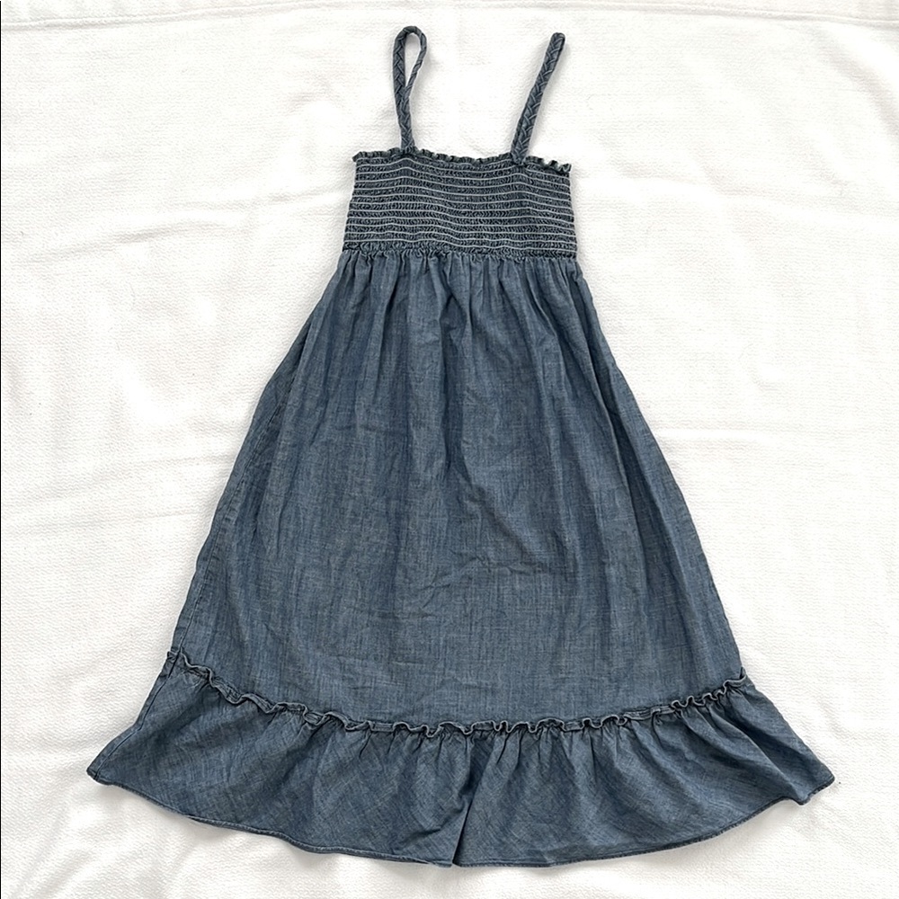 Almost Vintage Old Navy Blue Kids maxi Dress size medium
